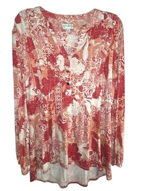 Wonderly Floral Cottagecore Print Rayon Blouse